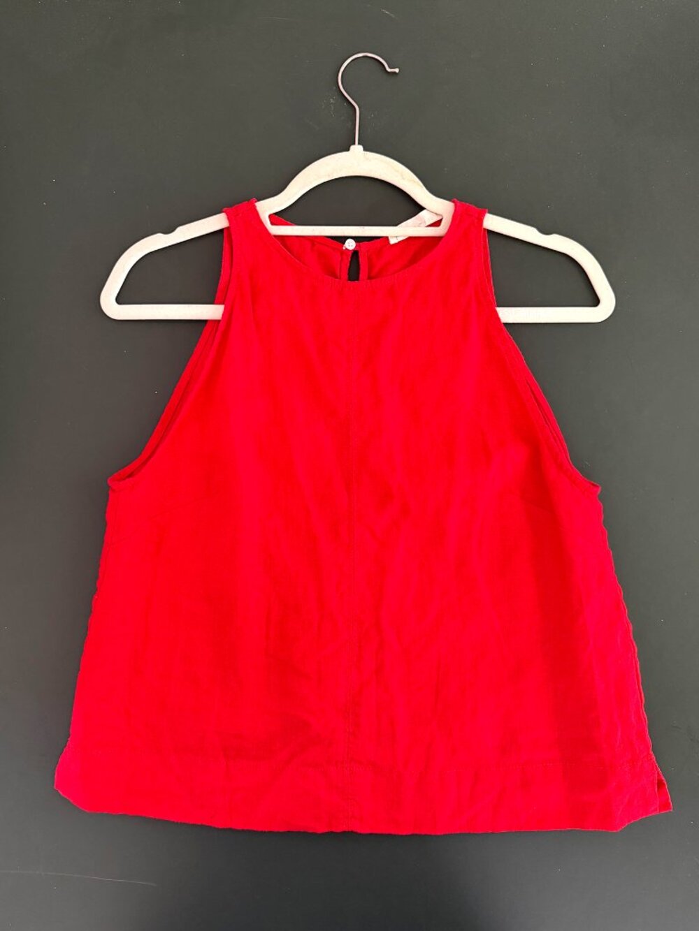 Everlane Red Linen Tank Top 🌹 - S/M